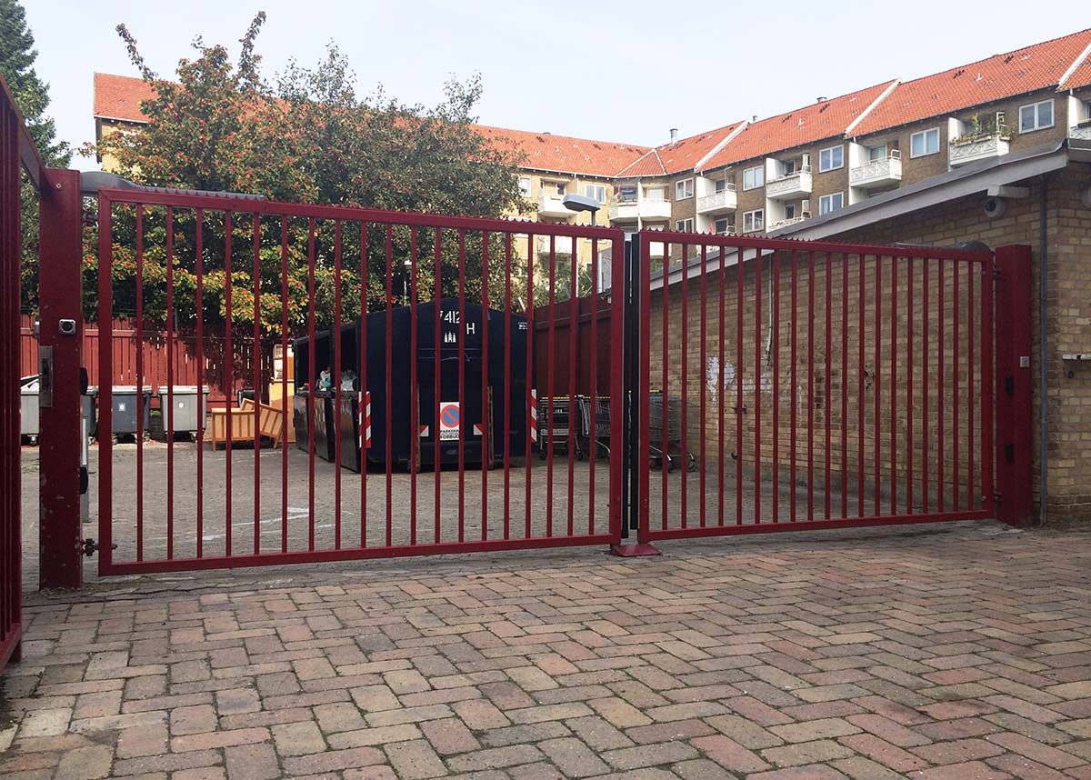 Billede af balusterport