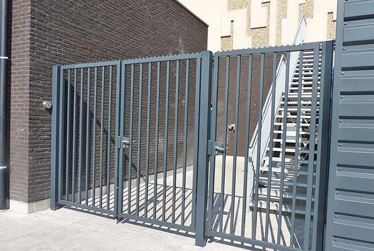 Billede af balusterport