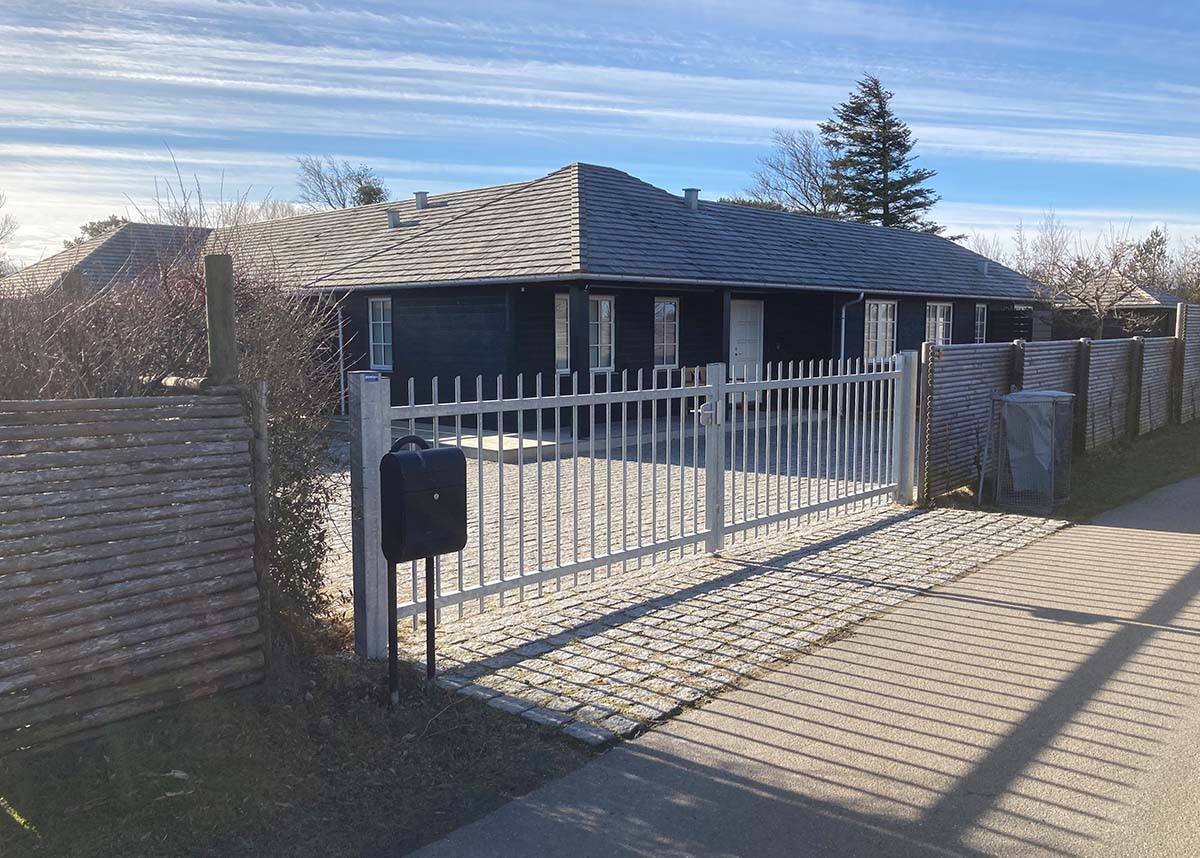 Billede af balusterport