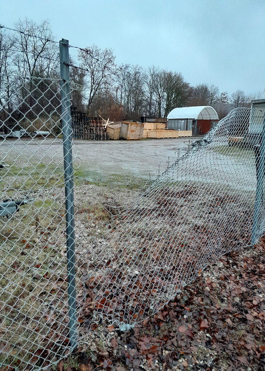 Visning af hegn før